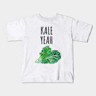 Vegan Kale Yeah Kids T-Shirt